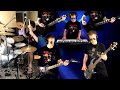 Runaway - Bon Jovi Guitar (Solo) Bass Keyboard Drum Cover + Tabs