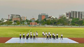 ซ้อมแสตนเชียร์ เชียร์ลีดเดอร์ คณะบริหารธุรกิจ ลาดกระบัง แคแสดสัมพันธ์ ครั้งที่22