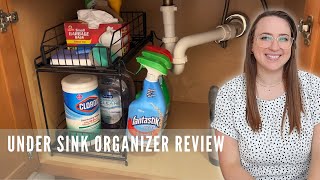 🚪Organize Your Cabinets with this Under Sink Organizer🛁💫