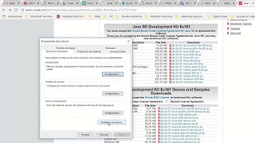 Configuración variable de entorno Java