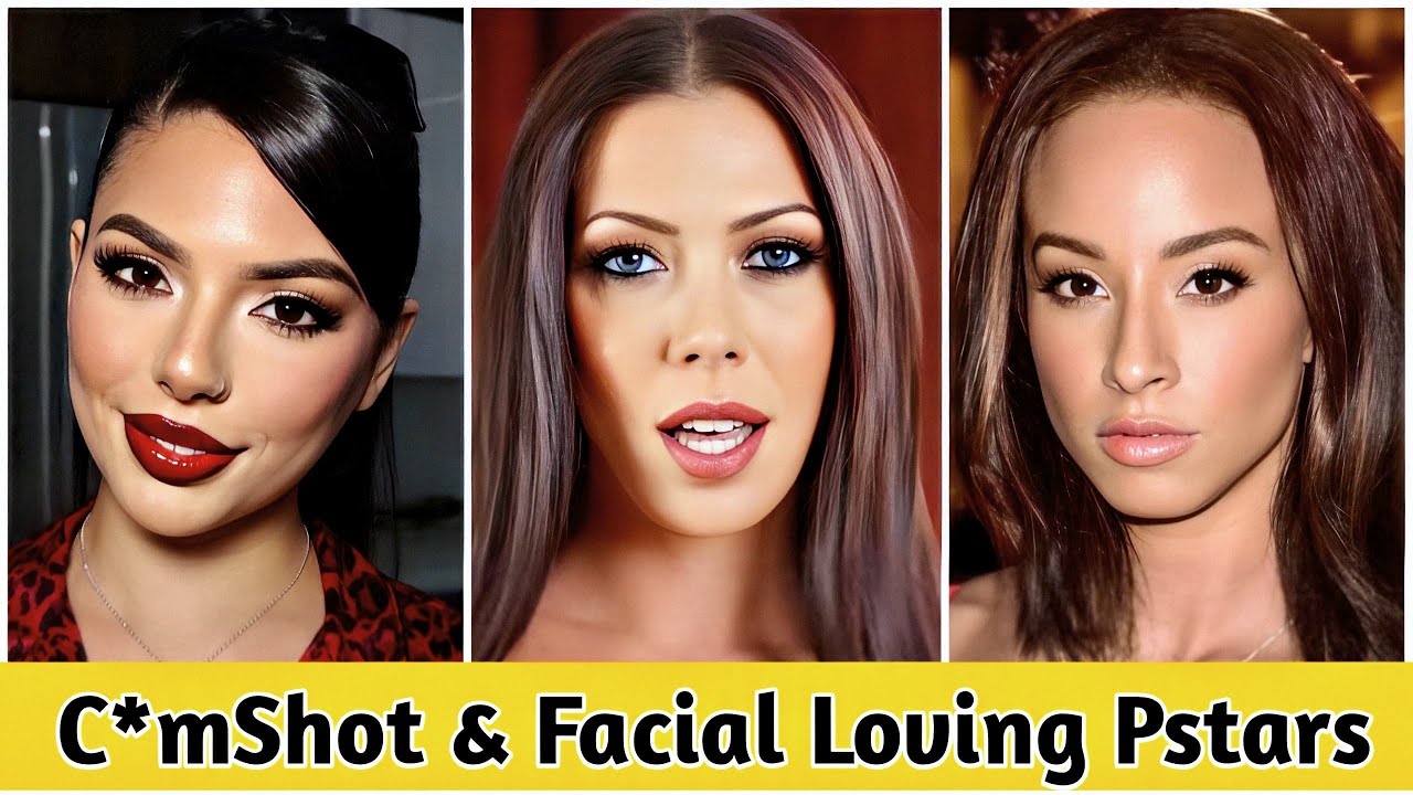 Super Amazing C*mShot  Facial Loving Prnstars ❤️