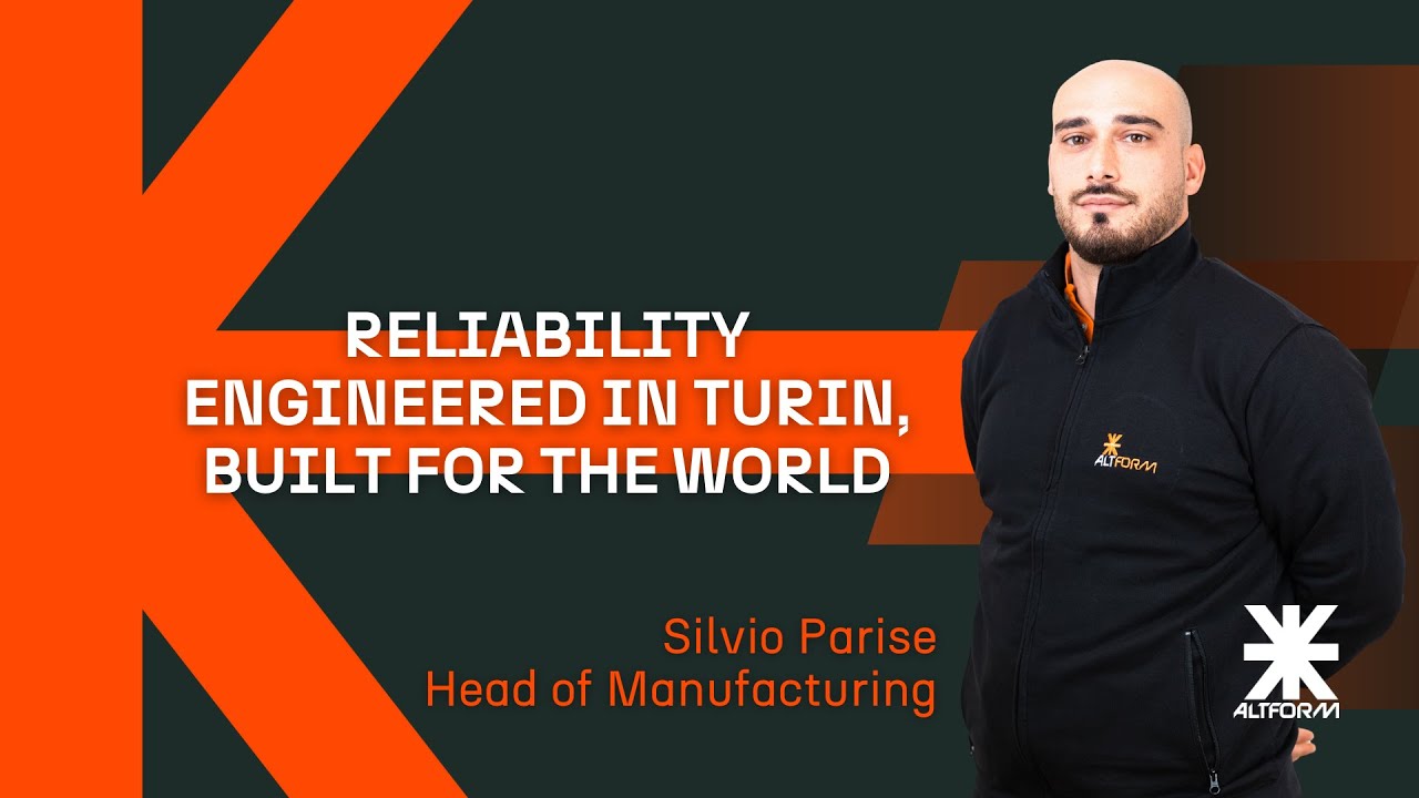 Reliability engineered in Turin, built for the world - Silvio Parise, Head of Manufacturing