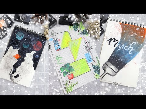 Video Cách vẽ trang trí thiệp,sổ tay, thời khóa biểu đơn... - youtube