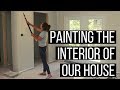 Painting Our Home Interior with Behr Premium Plus Ultra paint