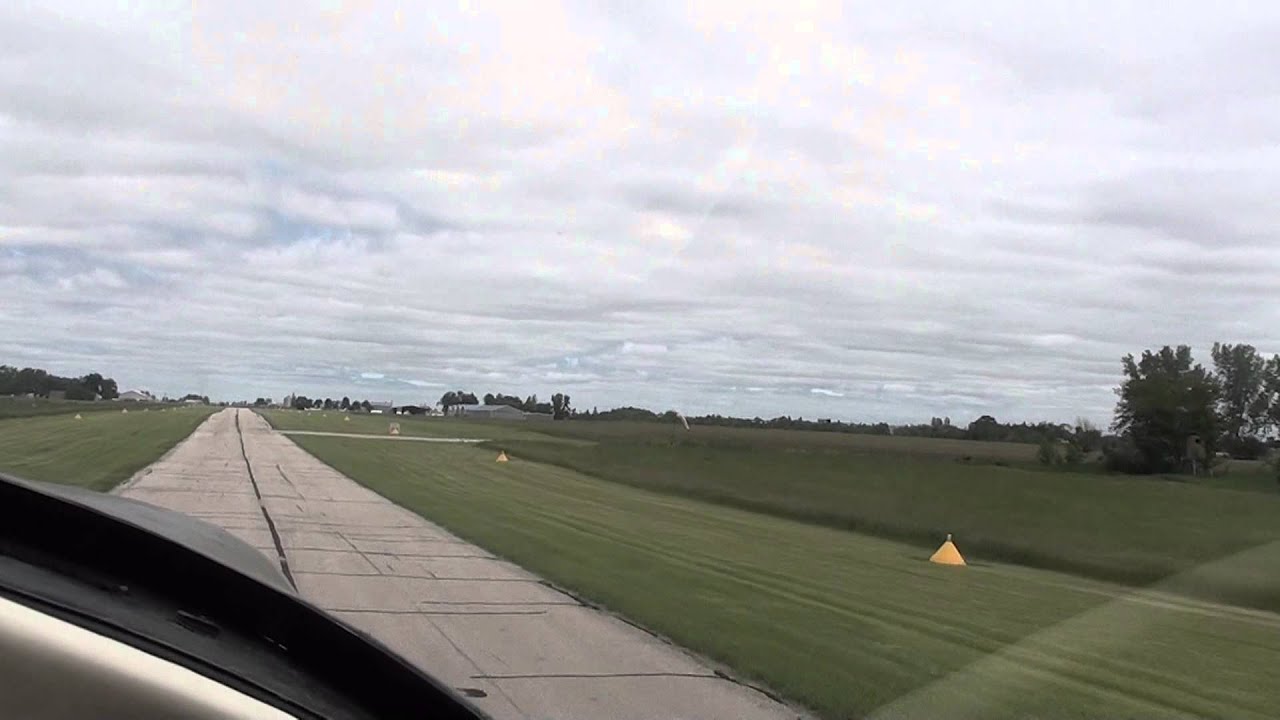 Landing and takeoff at Marion Iowa airport C17 YouTube