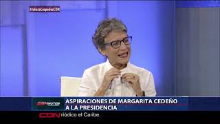 Aspiraciones de Margarita Cedeño a la presidencia