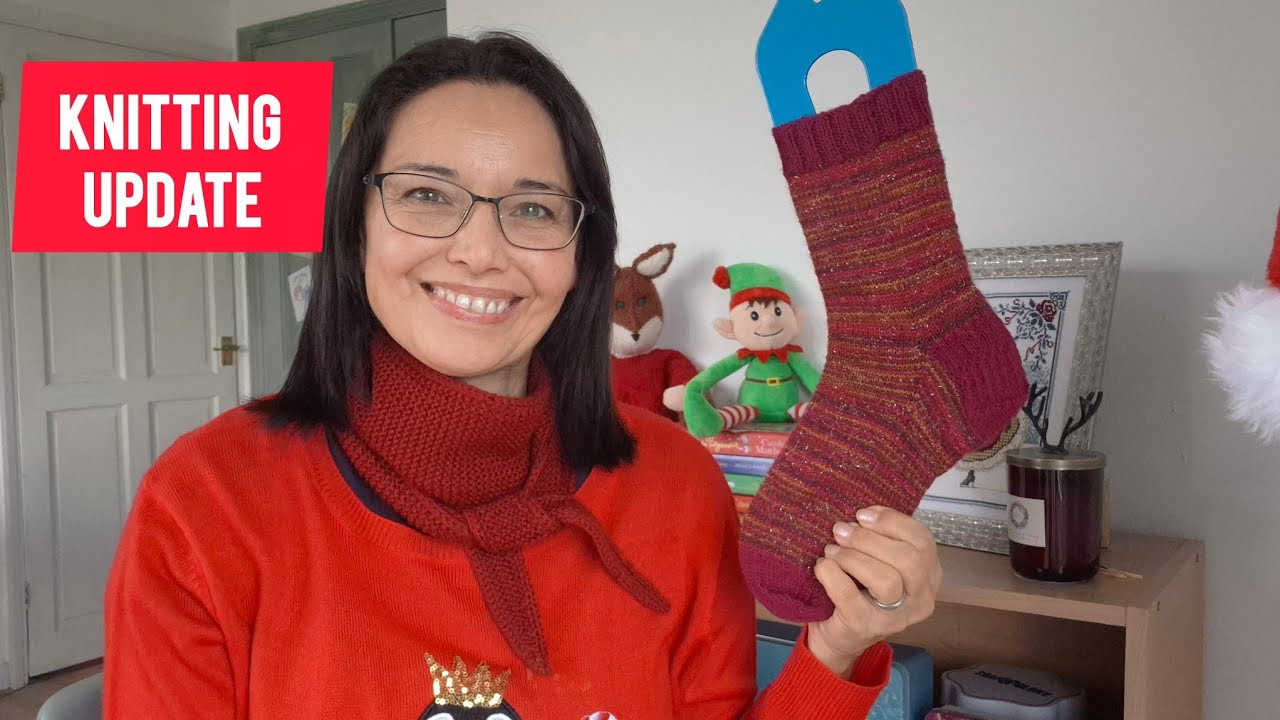 Simply in Stitches, День 21, серия видеоблогов Vlogmas: Обновление по вязанию