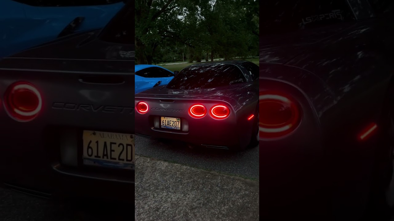 Задние фонари C5 Corvette Infinity с последовательным указателем поворота