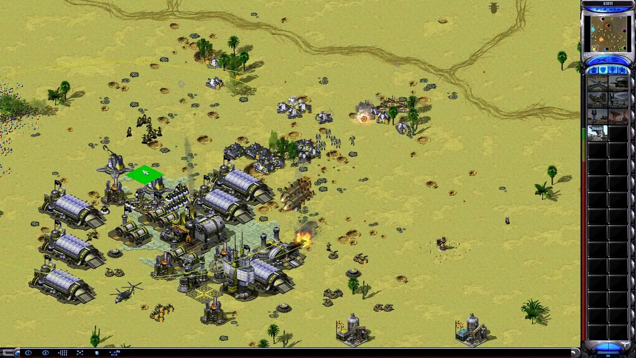 Red Alert 2 | Extra Hard Ai | 7 Vs 1 | Human Survival Guide Map