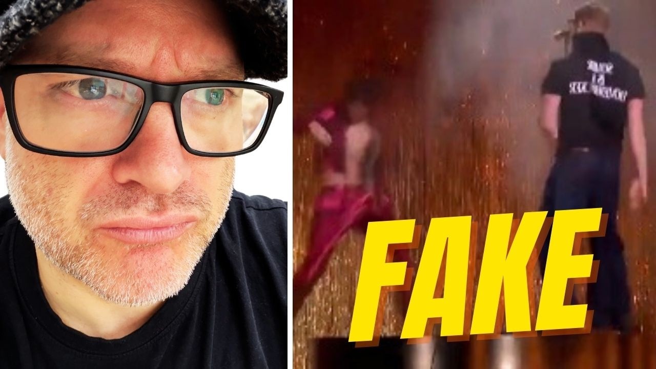 Fake Brit Awards Sombr Stage Invasion Exposed!