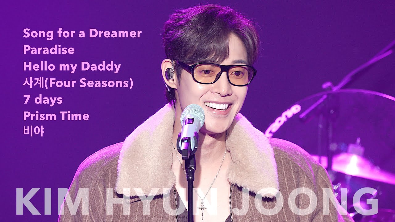 [8K] 251212 KIMHYUNJOONG 김현중 MINI CONCERT [금요락회] Week2 – Heart-Soaking Ballads (7 Songs)
