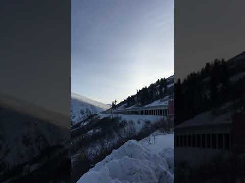 Горы Саяны. Ергаки. полка на перевале.