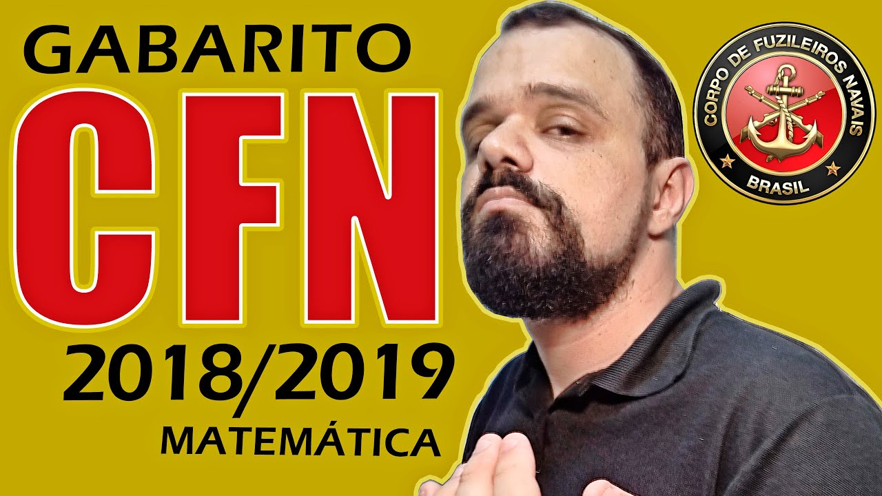 CFN 2018/2019 | Gabarito CFN 2018