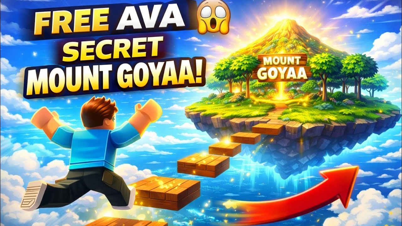 Secret Reward Unlock 😍 Mount Goyaa Gameplay | FREE AVATAR Roblox