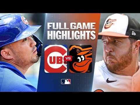 CUBS vs. ORIOLES: Official Full Game Highlights (July 9) | 2026 MLB Season