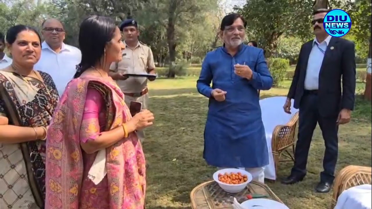 દીવના વિકાસીય કાર્યો ની ગુણવતા તથા સમય મર્યાદા મા પૂર્ણ કરવા જણાવ્યુ, પ્રફુલ પટેલ,#diunews