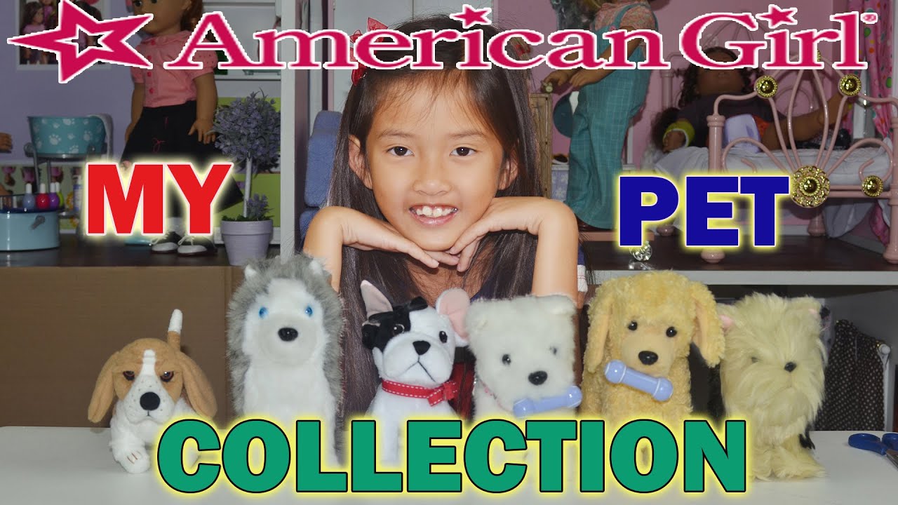 My American Girl Doll Puppy Collection YouTube