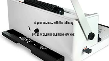 PrintFinish Coilbind S20 Coil Punch & Binding Machine 2022