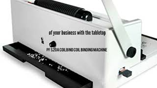 PrintFinish Coilbind S20 Coil Punch & Binding Machine 2022