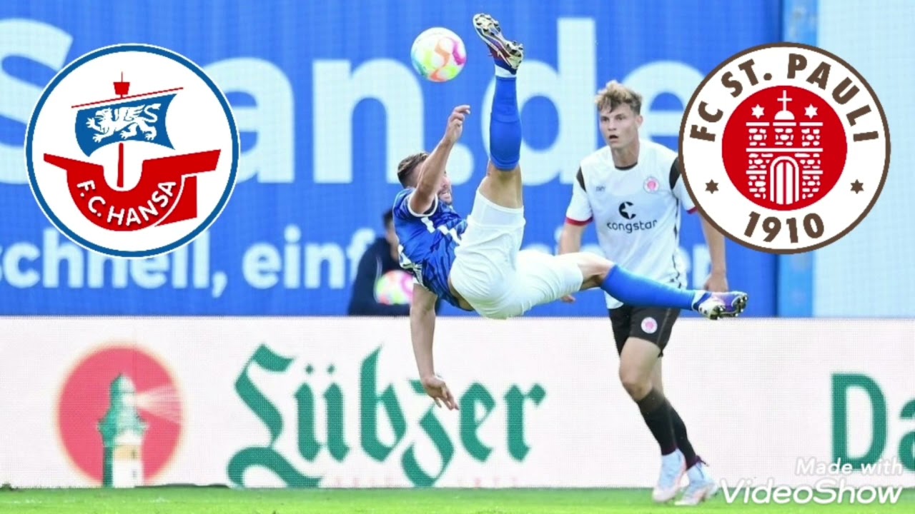 Hansa Rostock gegen ST. Pauli Talk YouTube