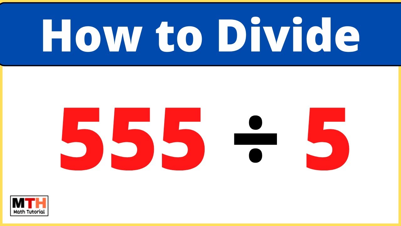 555 делится на 5 (555÷5) | Значение 555/5 | Деление в столбик