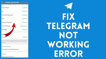 How to fix telegram not working error (2024)