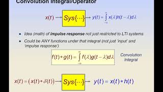 Continous LTI Systems   Convolution Part 1