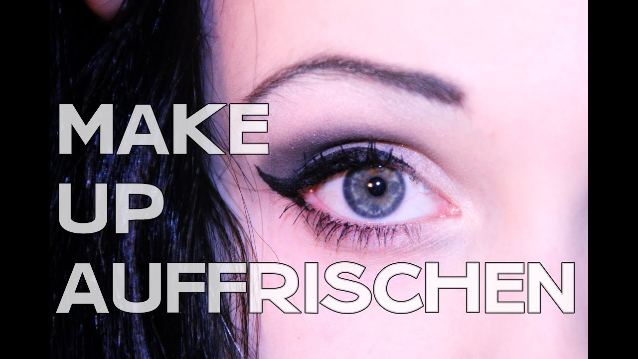 MakeUp zum Ausgehen auffrischen (sehr schnell!)