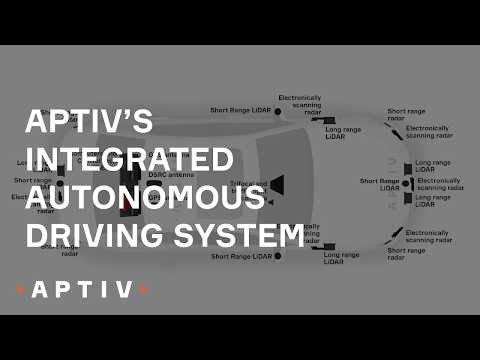 Aptiv's Integrated Autonomous Driving System