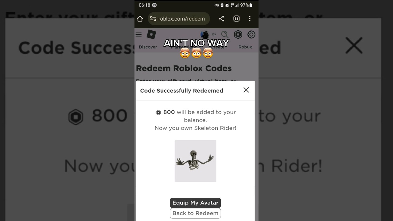I GOT THE 💀☠️ DRIP ITEM (Roblox FreshCut)