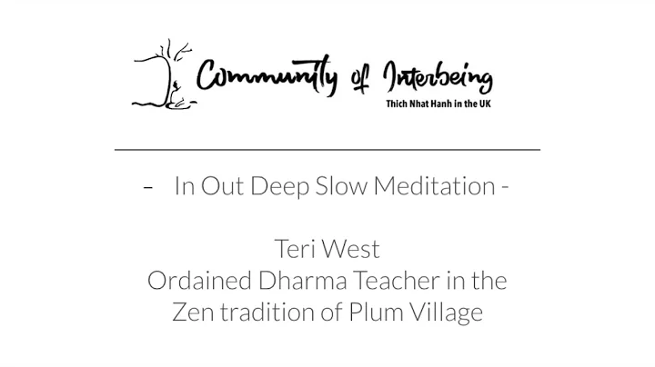In Out Deep Slow Meditation - Teri West, COI