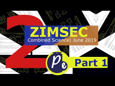 ZIMSEC O'Level Combined Science| June 2019 Paper 2 - YouTube