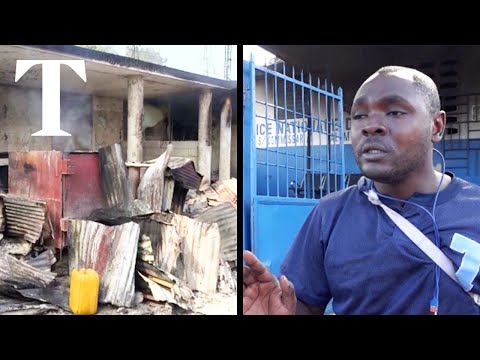 Haiti violence: gangs launch attack on police station