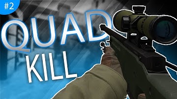 NUKE 1V4 CLUTCH - CS:GO CLIP