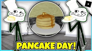 Troll Face RP (BETA) - How to get PANCAKE DAY BADGE (ROBLOX)
