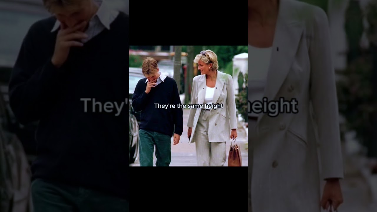 princess diana and princes william 