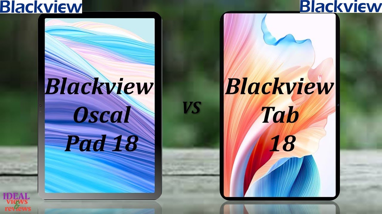 Blackview Oscal Pad 18 4G vs Blackview Tab 18 4G 