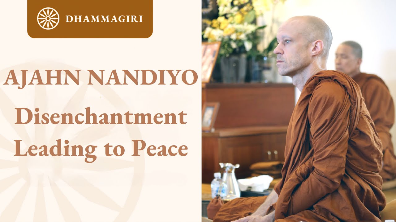 AJAHN NANDIYO | Disenchantment Leading to Peace | Insight from Contemplating the Ups & Downs of Life