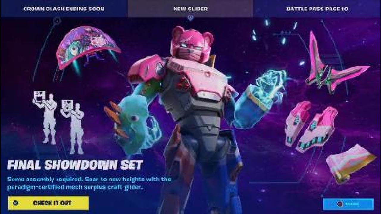 Fortnite Item Shop July 9, 2022 - Mecha Team Leader, Galaxy Pack, Grave Feather, Castaway Jonesy