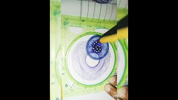 spirograph art part 6 #art #spirograph #shorts