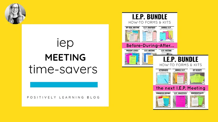 IEP Meeting Organization: What to Do Before, During, and After the IEP Meeting