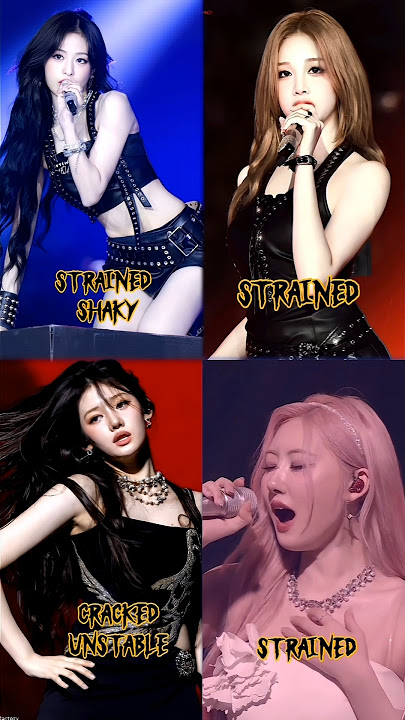 BABYMONSTER SAME 'STRAINED' VS 'SUPPORTED' HIGH NOTES #babymonster #shorts #fyp