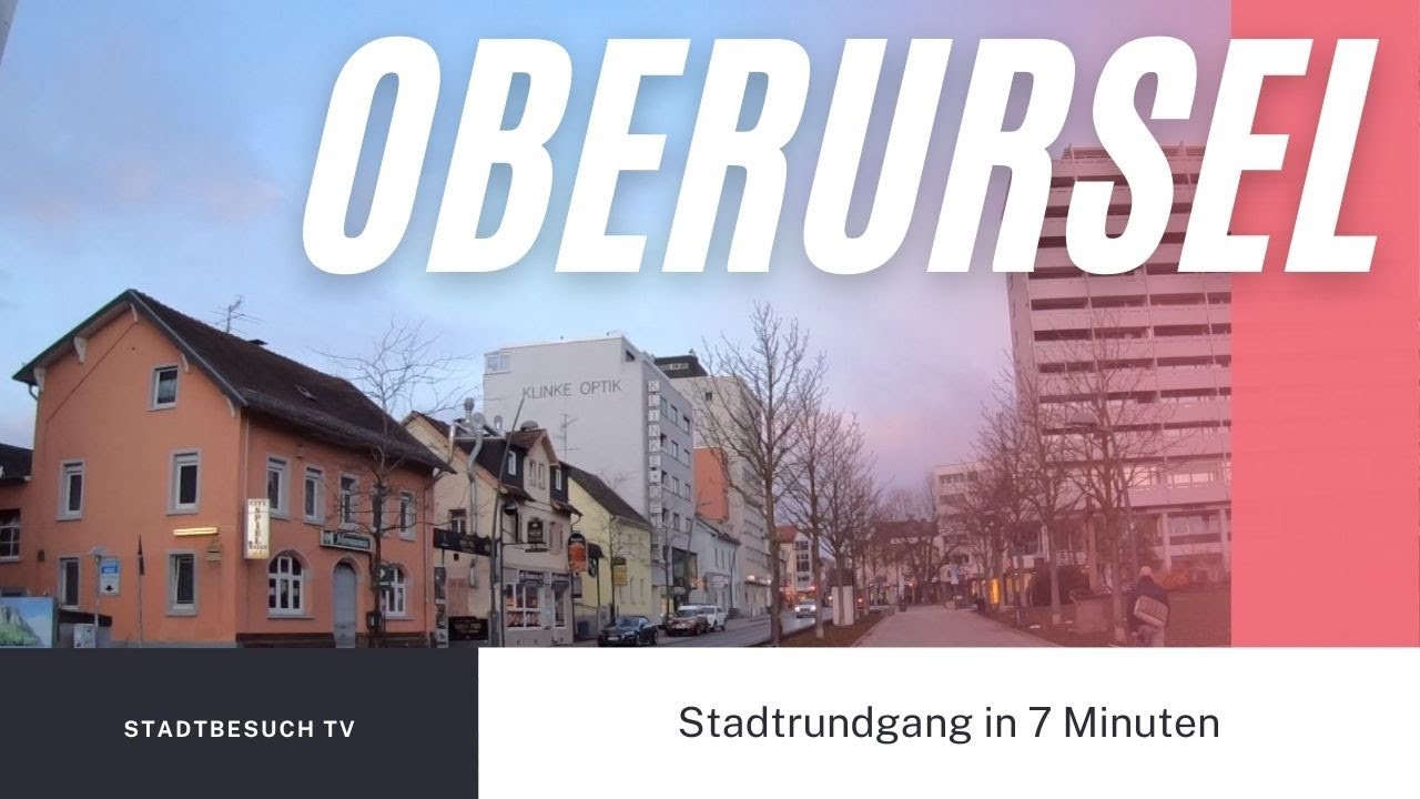 Oberursel in 7 Minuten // Stadtbesuch (Taunus, Hessen)
