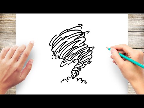 How to draw a tornado