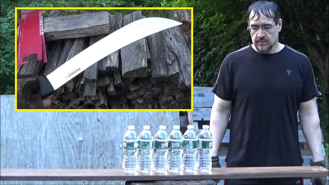 Ergo Chef Prodigy 12 Inch Butcher Knife ($33) VS. Bottles