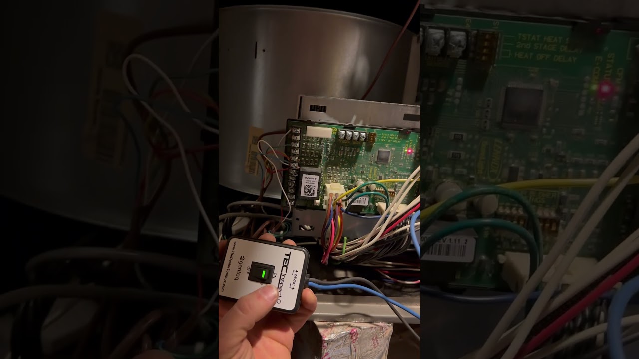 Checking an ECM blower motor 