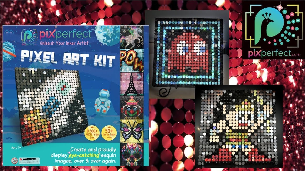 Pix Perfect DIY Pixel Art Kit 