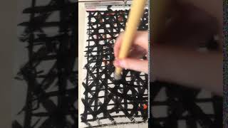 Japanese Calligraphy Shodo Warmup Pt. 4