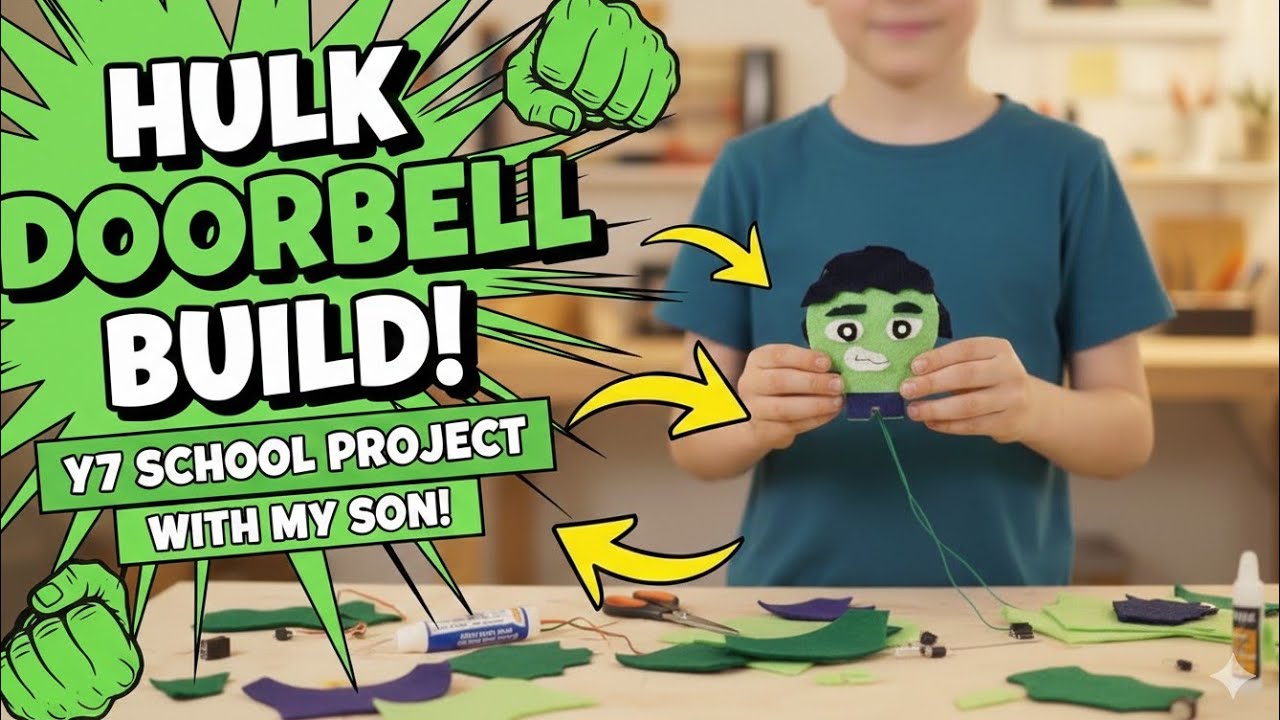 Hulk doorbell - Y7 school project