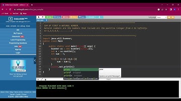Sum of first n natural number in java